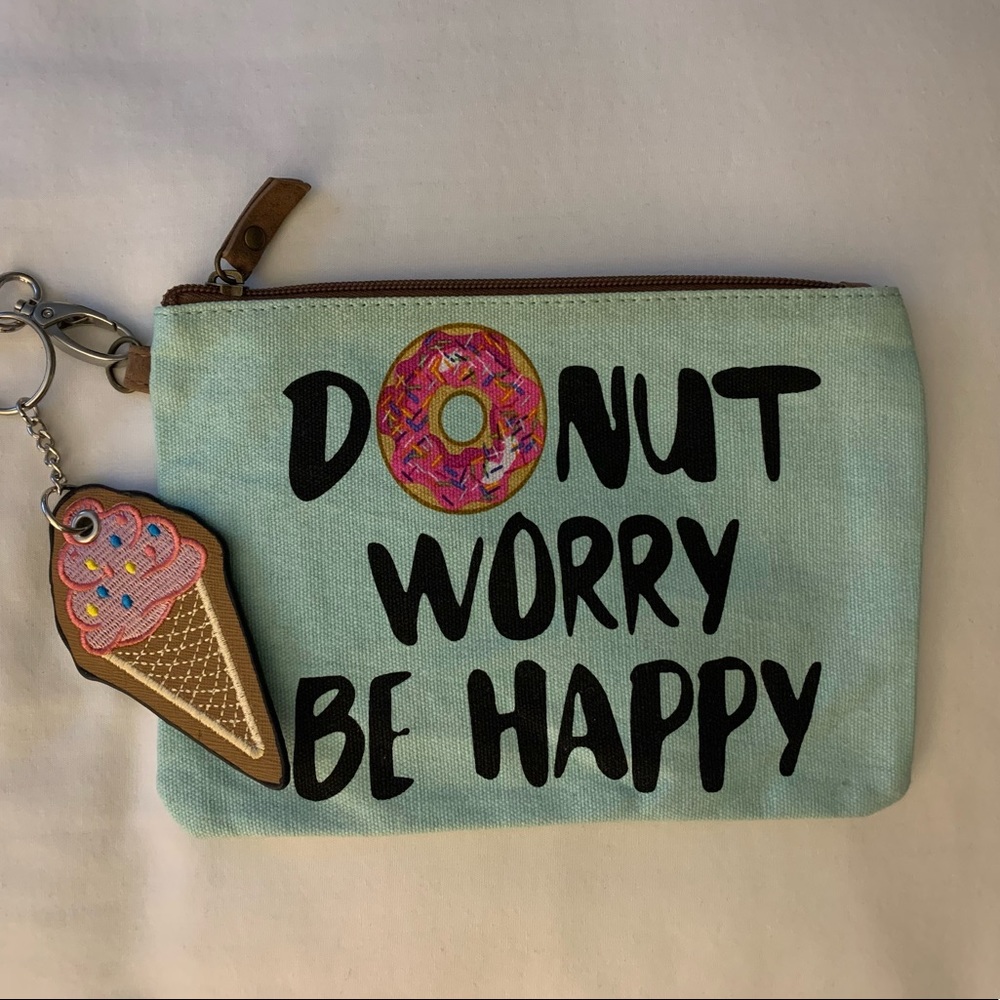 Update**Dnut Worry Be Happy Multi-Purpose Bag Wit… - image 1